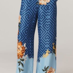 Floral Blue Women's Jumpsuit
